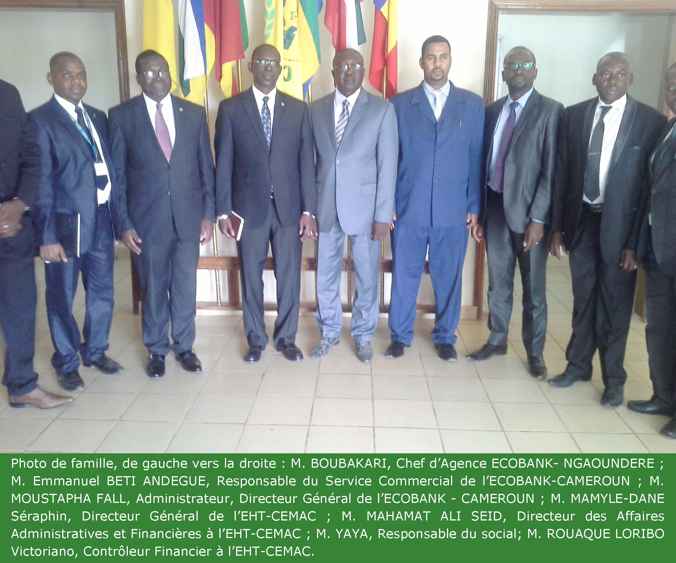 Photo Famille avec Ecobank