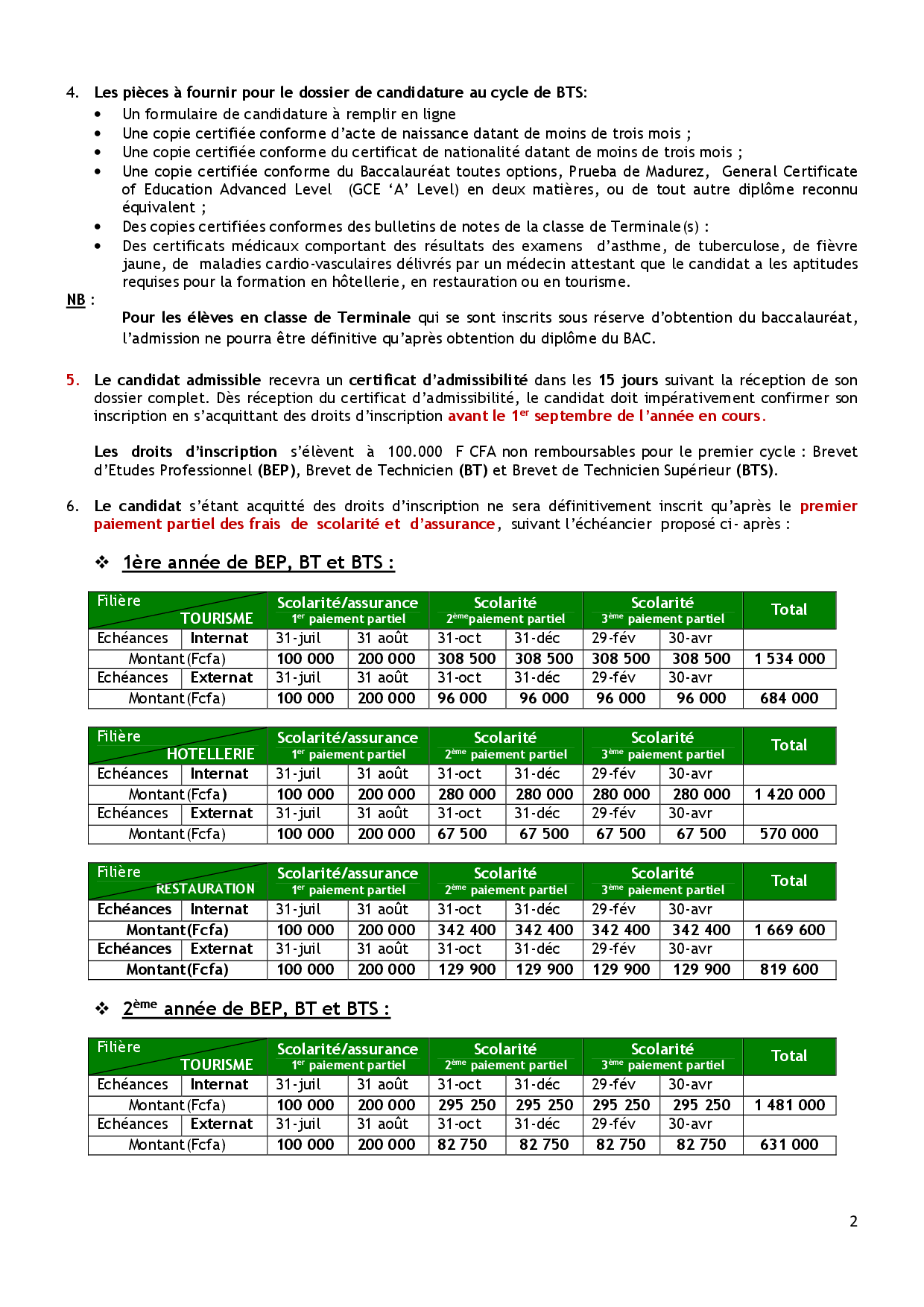 GUIDE DINSCRIPTION2